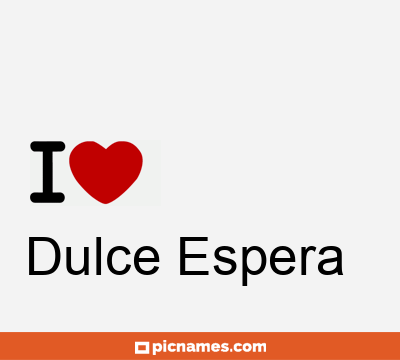 Dulce Espera